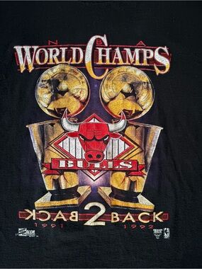 1992 Vintage Chicago Bulls Salem Sportswear Tee